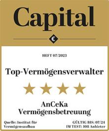 Siegel Capital: Top-Vermögensverwalter (07/2023)